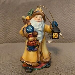 NWT Kurt Adler Santa Christmas Tree Ornament Father Time Old Fashioned